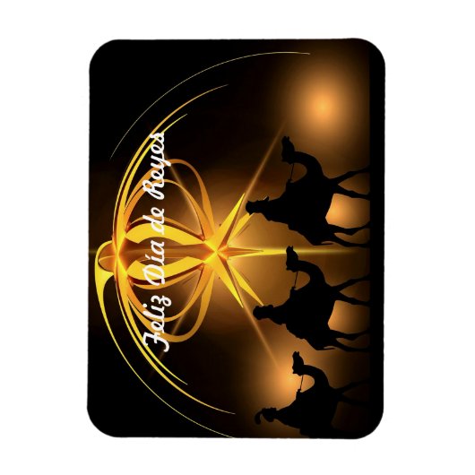 Feliz Dia de Reyes Magnet (Vertikal)