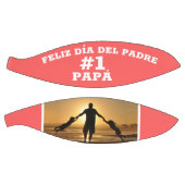 Feliz Dia Del Padre #1 Papa Custom Foto Basketball (Panele)