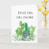 Feliz dia del padre karte (Gelbe Blume)