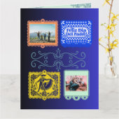 Felíz Día del Padre Karte (Gelbe Blume)