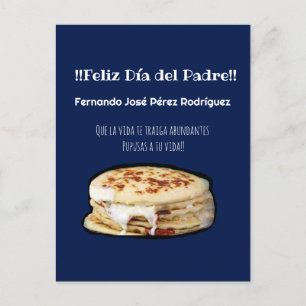 Feliz Día del Padre para el Comelón de Pupusas Postkarte