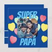 Feliz día del Padre Super Papá Spanisch (Vorne/Hinten)