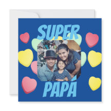 Feliz día del Padre Super Papá Spanisch