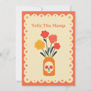 Feliz Día Mamá Card Día de las Madres Card Feiertagskarte