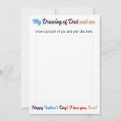 FELIZ DIA PAPA EINLADUNG (Rückseite)