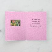 Feliz Durchmesser delas Madres Tia Karte (Innenseite)