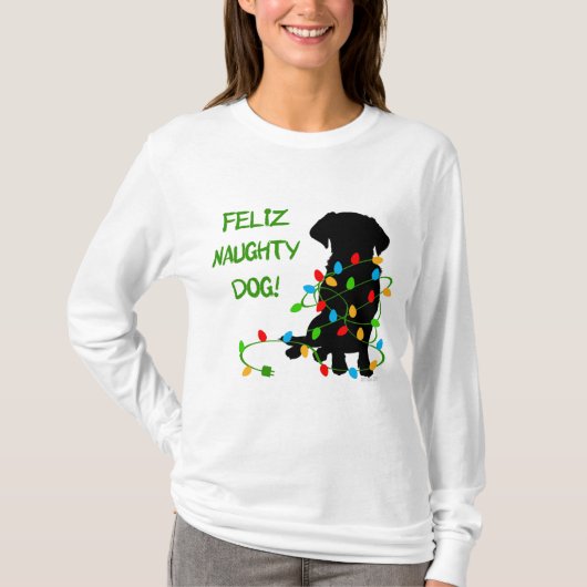 FELIZ FRECHER HUND! T-Shirt (Vorderseite)