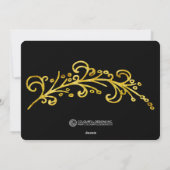 Feliz Geburts- Foto-Karten Feiertagskarte (Rückseite)