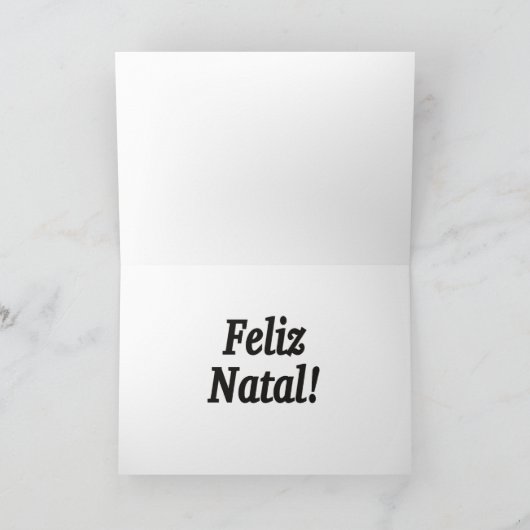 Feliz Geburts-! Frohe Weihnachten in (Innenseite)