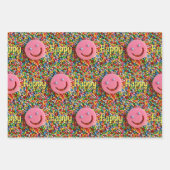 Feliz Geschenkpapier Set (Vorderseite)