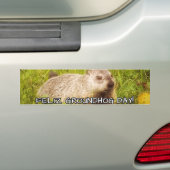 Feliz Groundhog Day! Autoaufkleber (Auf Auto)