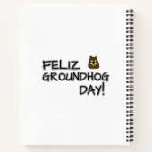 Feliz Groundhog Day! Notizblock (Rückseite)