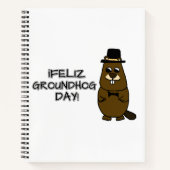 Feliz Groundhog Day! Notizblock (Vorderseite)
