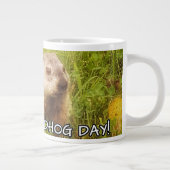 Feliz Groundhog Day! Tasse (Rechts)
