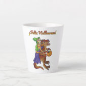 Feliz Halloween Dinosaur Tasse (Vorderseite)