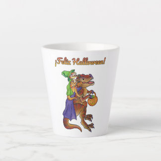 Feliz Halloween Dinosaur Tasse