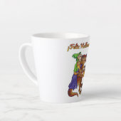 Feliz Halloween Dinosaur Tasse (Linke Ecke)