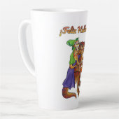 Feliz Halloween Dinosaur Tasse Large (Linke Ecke)