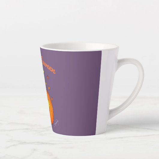 Feliz Halloween Kürbis Tasse (Rechts)