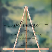 Feliz Inmediatamente Después De Que El Boda De Oro Acrylschild (Neutral)