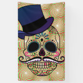 FELIZ MUERTOS Banner MIT GROMMETS (Vertikal)
