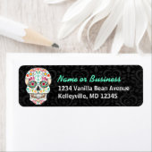 Feliz Muertos - Custom Sugar Skull Address Labels (Insitu)
