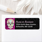 Feliz Muertos - Custom Sugar Skull Address Labels (Insitu)