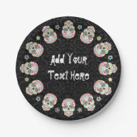 Feliz Muertos - festliche Zuckerschädel