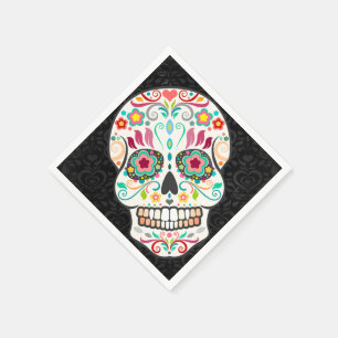 Feliz Muertos - festlicher Serviette