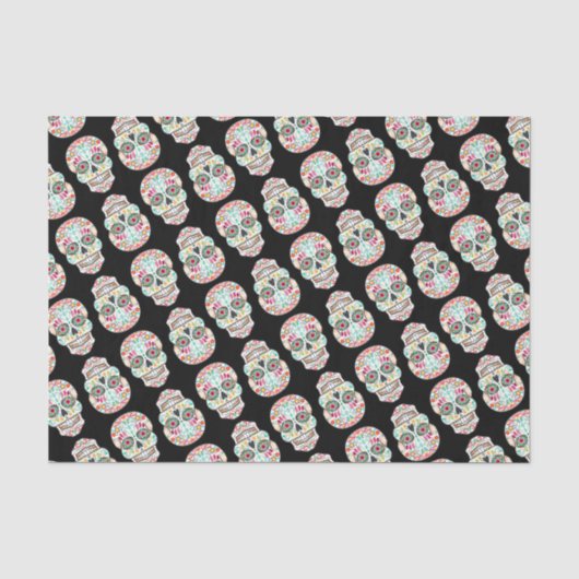 Feliz Muertos - festliches Seidenpapier (Vorderseite)