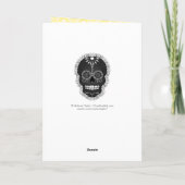 Feliz Muertos - glücklicher Karte (Rückseite)