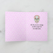 Feliz Muertos - glücklicher Karte (Innenseite)