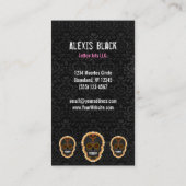 Feliz Muertos - kundenspezifische Visitenkarte (Rückseite)