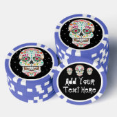 Feliz Muertos - Zuckerkulturen - Poker-Chips Pokerchips (Stapel)