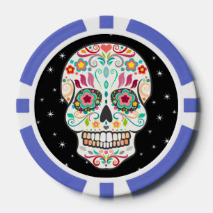 Feliz Muertos - Zuckerkulturen - Poker-Chips Pokerchips