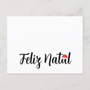 Feliz Natal com a touca do Papai Weihnachten