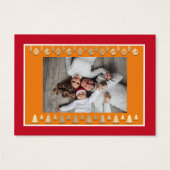 Feliz Natal e um Próspero Ano Novo Gold Red (Rückseite)