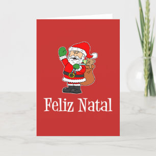 Feliz Natal Feiertagskarte