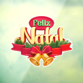 Feliz Natal Fensteraufkleber (Blatt 3)