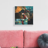 Feliz Natal Leinwanddruck (Insitu (Wohnzimmer))