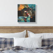 Feliz Natal Leinwanddruck (Insitu (Schlafzimmer))