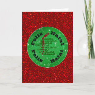 Feliz Natal Portugal Wine Lissabon Feiertagskarte