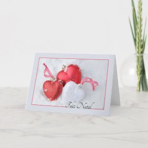 Feliz Natal - Portugiesische Weihnachtskarte Feiertagskarte