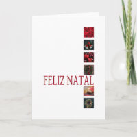 Feliz Natal - Portugiesische Weihnachtskarte