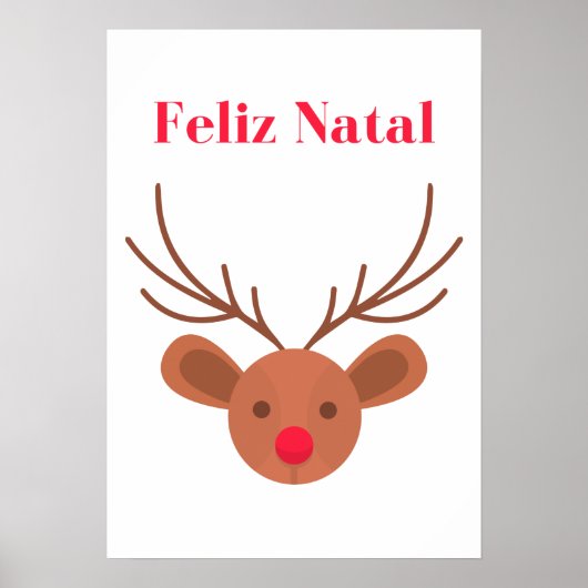 Feliz Natal Poster (Vorne)