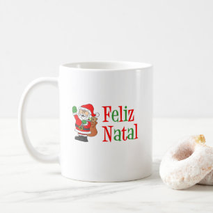 Feliz Natal Santa Kaffeetasse