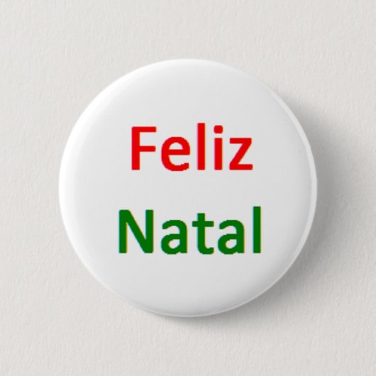 feliz nataler Kaffee-Tasse Button (Vorderseite)