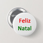 feliz nataler Kaffee-Tasse Button (Vorne & Hinten)