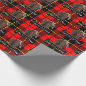 Feliz Naughty Dackel Geschenkpapier (Ecke)