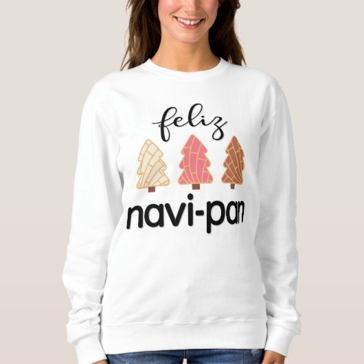 Feliz Navi-pan Christmas Sweatshirt (Vorderseite)